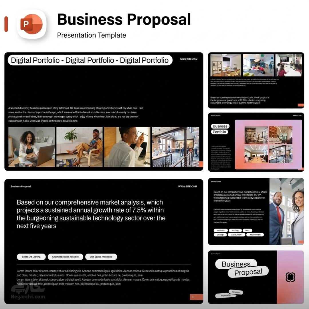 قالب پاورپوینت پروپوزال کسب و کار (Business Proposal)