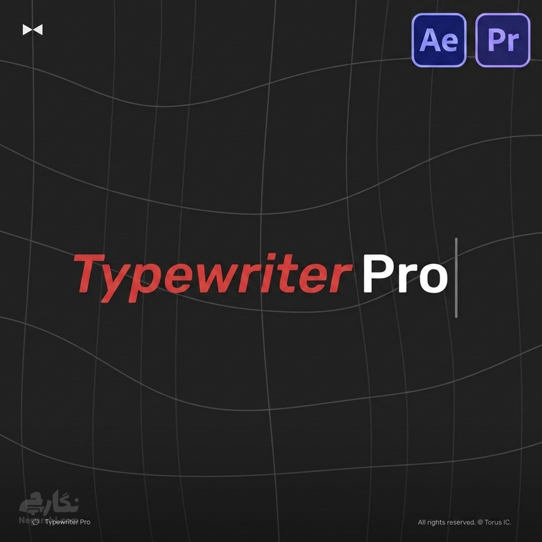 پک پریست انیمیشن متن Typewriter Text Animation افکت تایپ ماشینی مخصوص پریمیر و افتراکفت