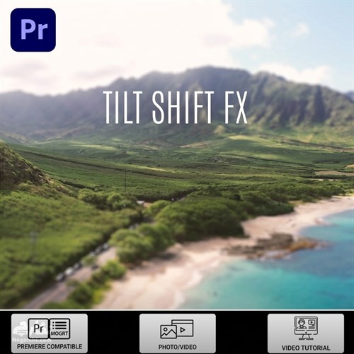 افکت مینیاتوری Tilt Shift تیلت شیفت مخصوص پریمیر