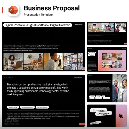 قالب پاورپوینت پروپوزال کسب و کار (Business Proposal)