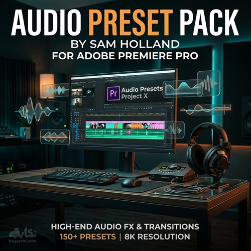 پریست افزایش کیفیت صدای گوینده Sam Holland مخصوص پریمیر