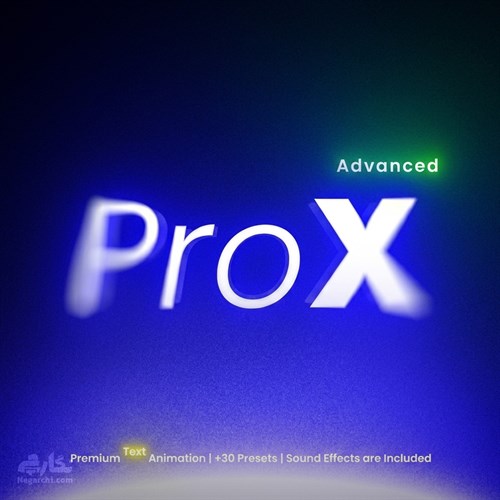 پک پریست انیمیشن متن Text Animation نئونی مخصوص افترافکت