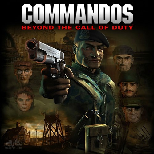 بازی کماندوها Commandos Beyond the Call of Duty + نسخه دوبله فارسی