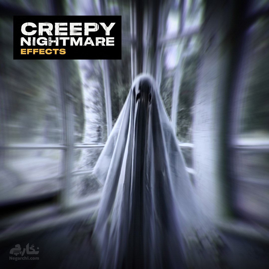 پکیج افکت ترسناک و خواب ترسناک مخصوص پریمیر پرو | Creepy Nightmare Effects